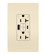 radiant Tamper-Resistant Weather-Resistant Duplex Self-Test GFCI with USB Type A/C Outlet in Light Almond (246|2097TRWRUSBACLA)