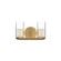 Birch LED Vanity in Brushed Gold/Clear (347|VL53511-BG/CL)
