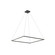 Piazza LED Pendant in Black (347|PD88148-BK)