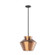 Trinity LED Pendant in Black/Copper (347|PD62013-BK/CP)