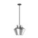 Trinity LED Pendant in Black/Chrome (347|PD62013-BK/CH)