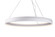 Halo LED Pendant in White (347|PD22772-WH)