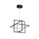 Mondrian LED Pendant in Black (347|PD16320-BK)