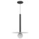 Elixir LED Pendant in Black (347|PD15519-BK)