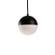 Monae LED Pendant in Black (347|PD11706-BK)