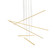 Vega Minor LED Pendant in Brushed Gold (347|MP18205-BG)