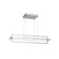 Mondrian LED Island Pendant in Brushed Nickel (347|LP16236-BN)