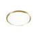 Malta LED Flush Mount in Brushed Gold (347|FM1512-BG)