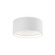 Trenton LED Flush Mount in White (347|EC18705-WH)