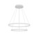 Cerchio LED Chandelier in White (347|CH87232-WH)