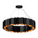 Akira 12 Light Chandelier in Black/Gold (347|CH58040-BK/GD)