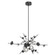 Geode LED Chandelier in Black (347|CH50848-BK)