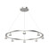 Dune LED Chandelier in Brushed Nickel (347|CH19933-BN)
