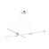 Akari LED Chandelier in Brushed Nickel (347|CH18548-BN)