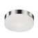 Lomita Two Light Flush Mount in Brushed Nickel (347|52022BN)