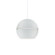 Lucas One Light Pendant in White (347|494016-WH)