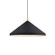 Dorothy One Light Pendant in Black With Gold Detail (347|493126-BK/GD)