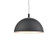 Archibald One Light Pendant in Black With Gold Detail (347|492332-BK/GD)