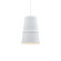 Castor One Light Pendant in White (347|492208-WH)