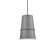 Castor One Light Pendant in Gray (347|492208-GY)