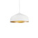 Helena One Light Pendant in White/Gold (347|49117-WH/GD)