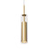 Jarvis One Light Pendant in Brushed Gold (347|41411-BG)
