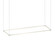Z-Bar Pendant LED Pendant in Silver (240|ZBP-48-R-SW-SIL-CNP)