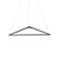 Z-Bar Pendant LED Pendant in Matte Black (240|ZBP-24-T-SW-MTB-CNP)