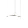 Z-Bar Pendant LED Pendant in Matte Black (240|ZBP-16-TR-SW-MTB-CNP)