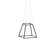 Z-Bar LED Pendant in Matte black (240|ZBP-16-RS-SW-MTB-CNP)