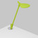Splitty LED Desk Lamp in Matte Leaf Green (240|SPY-W-MLG-USB-GRM)