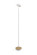 Royyo LED Floor Lamp in Matte White, White Oak (240|RYO-SW-MWT-WOK-FLR)