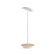 Royyo LED Desk Lamp in Matte White/White Oak (240|RYO-SW-MWT-WOK-DSK)