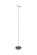 Royyo LED Floor Lamp in Matte white, oxford felt (240|RYO-SW-MWT-OXF-FLR)