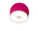 Gravy LED Wall Sconce in Matte White, Matte Hot Pink (240|GRW-S-MWT-MHP-HW)