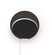 Gravy LED Wall Sconce in Matte White, Metallic Black (240|GRW-S-MWT-MBK-PI)
