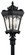 Tournai Four Light Outdoor Post Mount in Textured Black (12|9565BKT)