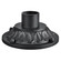 Accessory Pier Mount 3 inch in Textured Black (12|9540BKT)
