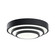 Dombard LED Flush Mount in Matte Black (12|84320MBK)