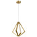 Everest LED Pendant in Champagne Gold (12|84198)