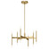 Kizette LED Chandelier in Champagne Gold (12|84176)