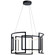 Melko LED Chandelier in Black (12|84134)