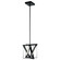 Axis LED Pendant in Matte Black (12|84083)