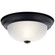Two Light Flush Mount in Black (12|8111BK)