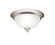 Dover Two Light Flush Mount in Brushed Nickel (12|8064NI)