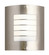 Newport One Light Outdoor Wall Mount in Brushed Nickel (12|6040NI)