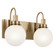 Hex Two Light Bath in Champagne Bronze (12|55150CPZ)