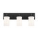 Vetivene Three Light Bath in Textured Black (12|55131BKT)