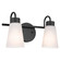 Erma Two Light Bath in Black (12|55125BK)