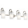 Kennewick Four Light Bath in Brushed Nickel (12|55088NI)